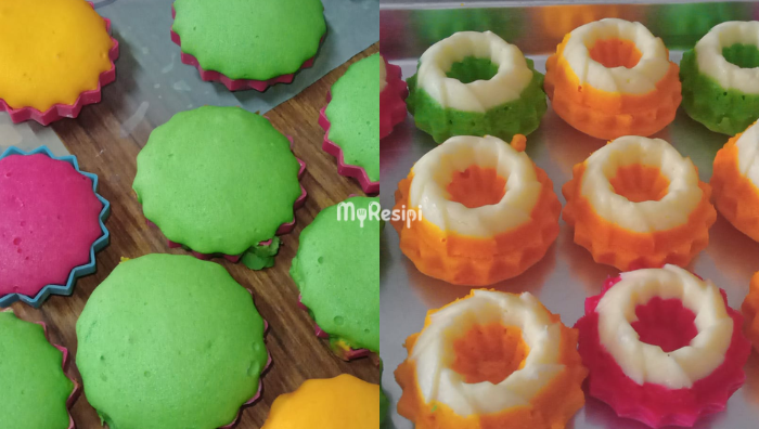 kuih putu ayu cheese