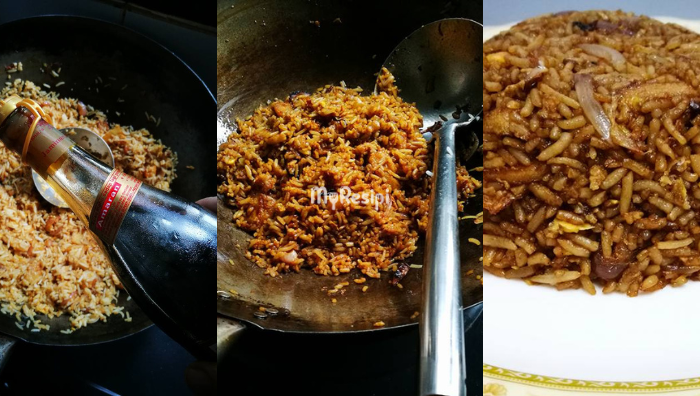 nasi goreng kicap cara mak