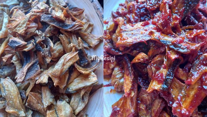 ikan pari kering