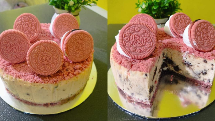 blackpink oreo cheesecake