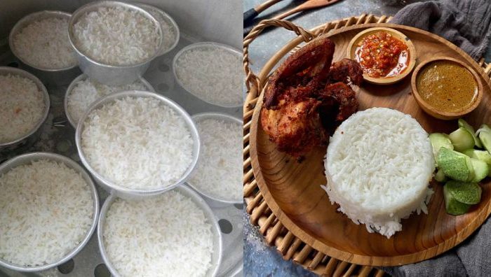 cara masak nasi kukus