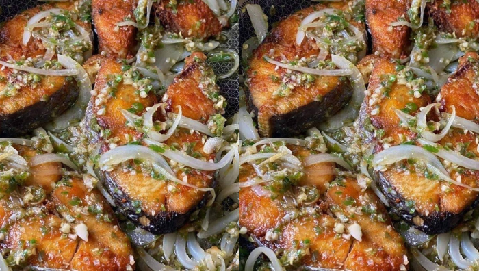 ikan tenggiri sambal hijau