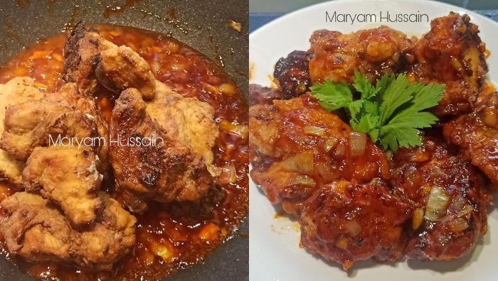 resepi ayam masak oren