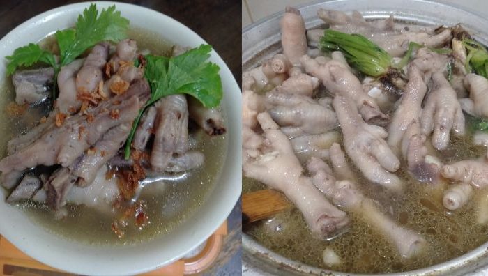 resepi sup kaki ayam