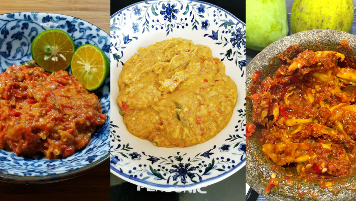 3 jenis sambal belacan