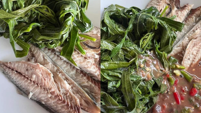 ikan rebus sambal picit