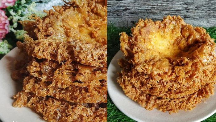 cara goreng telur dadar