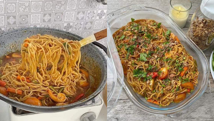 resipi mee goreng basah
