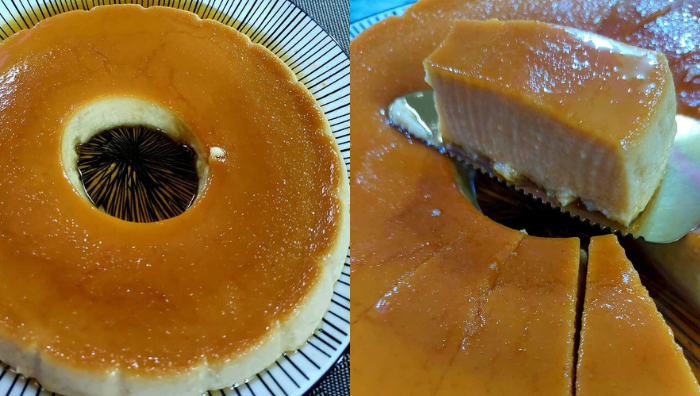 puding roti karamel gediks