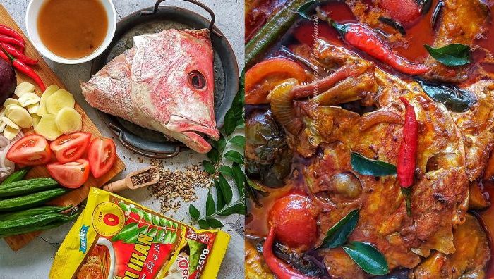 resepi kari kepala ikan