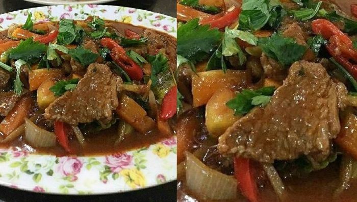 resepi paprik daging
