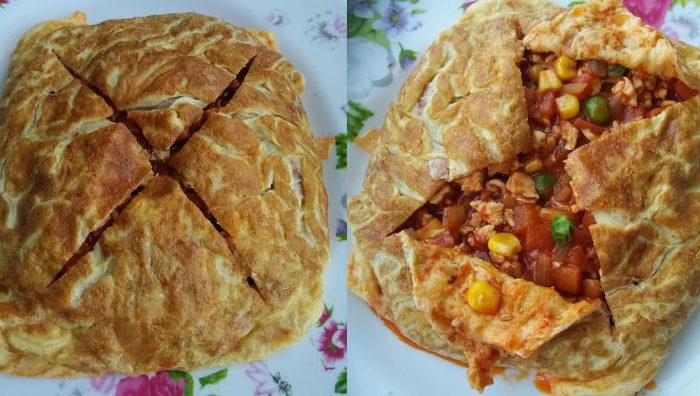 resepi telur bungkus