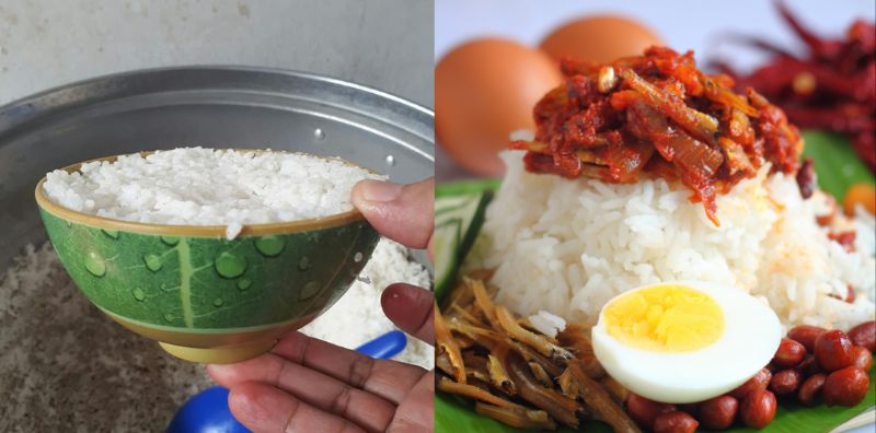 Cara Sukat Nasi Lemak Untuk Makan Ramai, Baru Tak Risau Terlebih Atau Terkurang