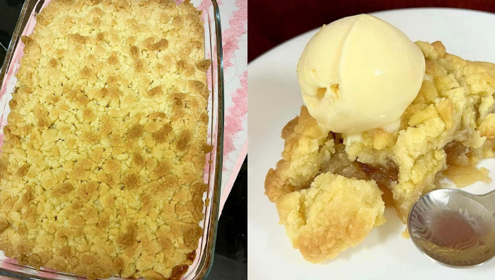 apple crumble
