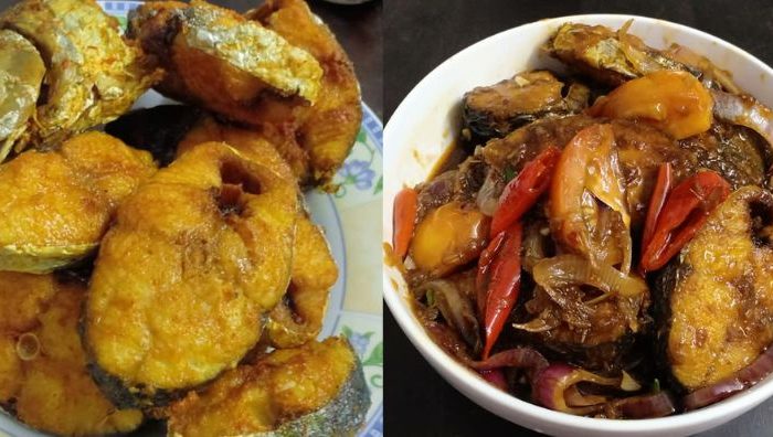 ikan tenggiri masak kicap