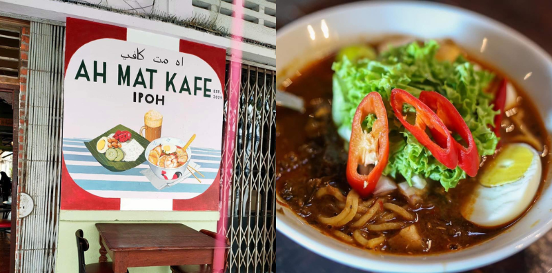 Penangan Mee Kari Kuah Laksa, Anak Mamat Khalid Realisasikan Di Ah Mat Cafe