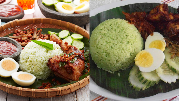 nasi lemak pandan