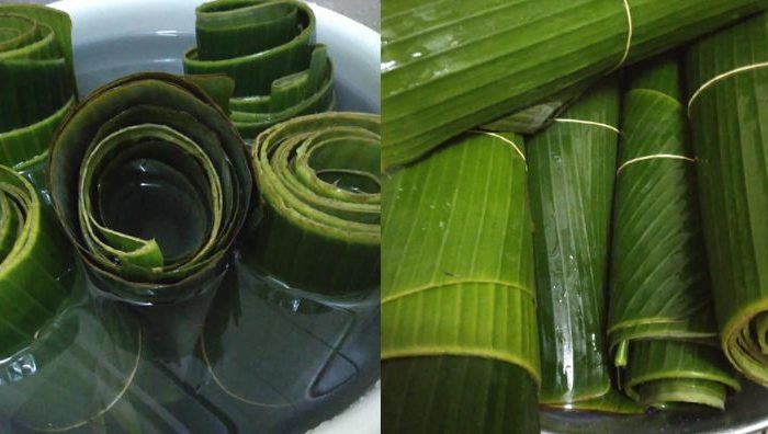 petua simpan daun pisang