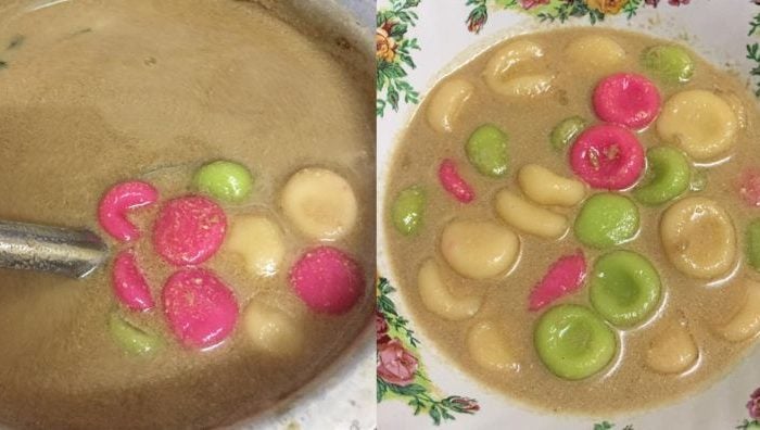 bubur wadai kepeng