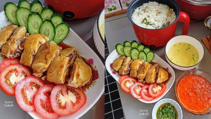 resepi nasi ayam hainan