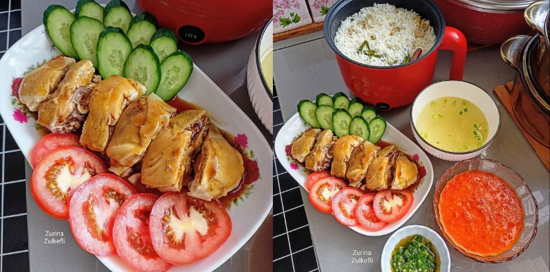 Resipi Nasi Ayam Hainan Homemade, Buat Sendiri Lagi Puas Hati & Cukup Rasa!