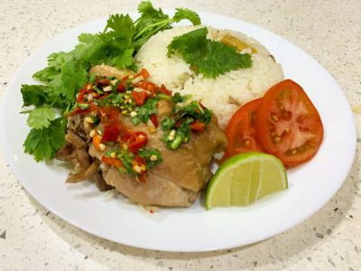 resepi nasi ayam thai