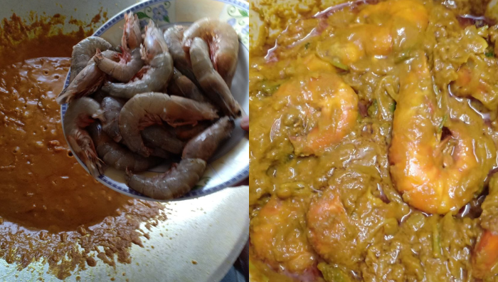 udang masak masala