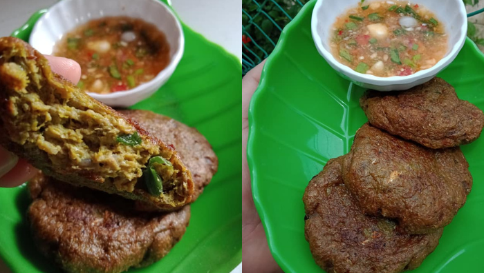 bergedil ikan kemboja