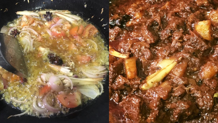 cara masak kambing masala