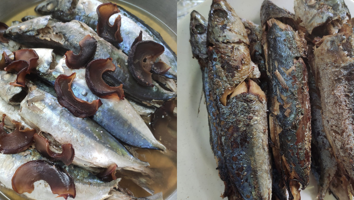 ikan lengat kukus