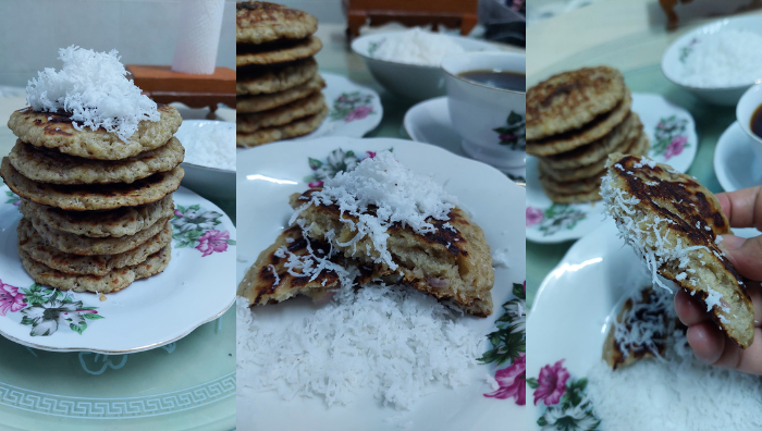 kuih apam bakar