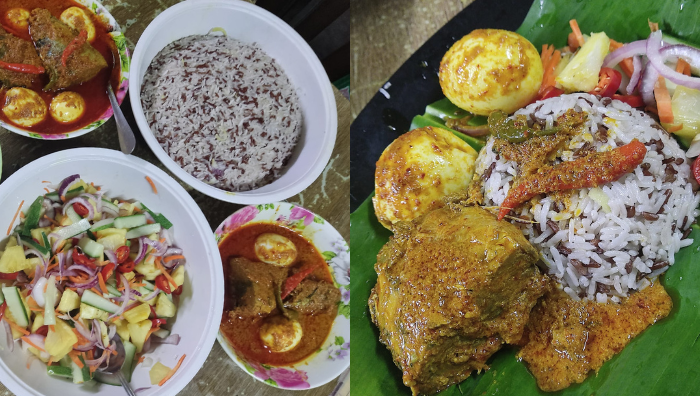 nasi dagang ikan tongkol