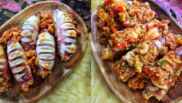 sotong sumbat sambal