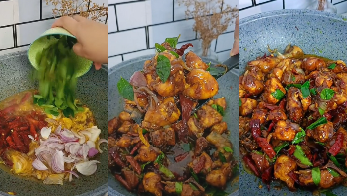 ayam masak cili kering