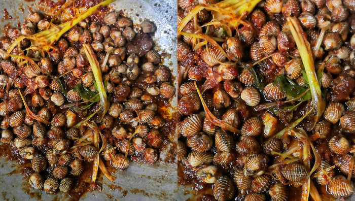 kerang sambal serai