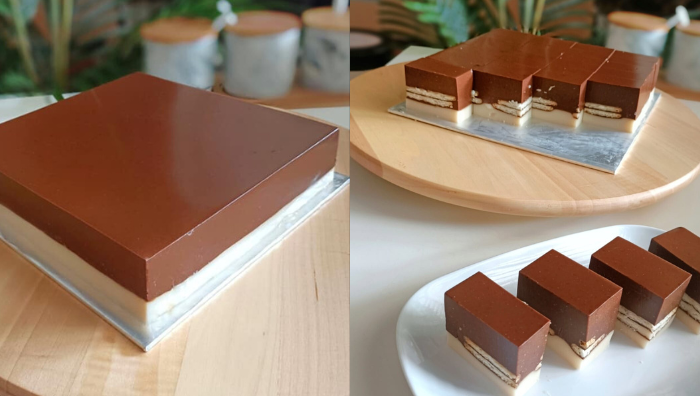 puding coklat