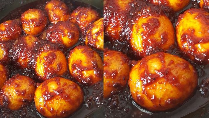 sambal telur rebus