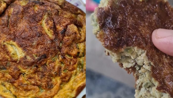 resepi telur dadar gebu
