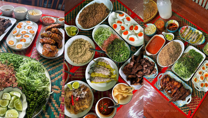 menu nasi kerabu