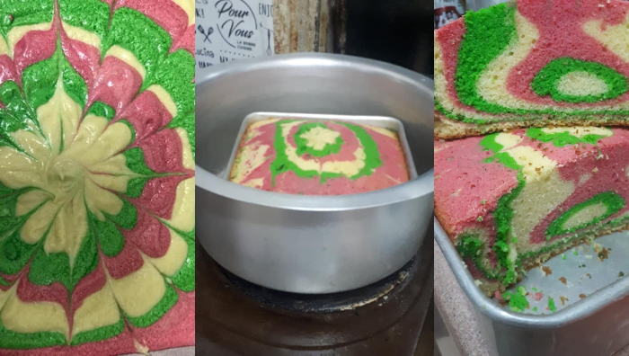 teknik bakar kek