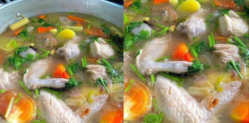 cara buat sup ayam