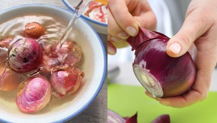 cara kupas bawang