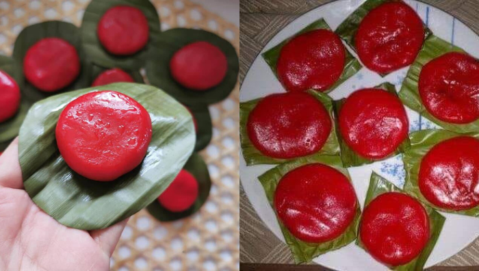 kuih pulut merah cina