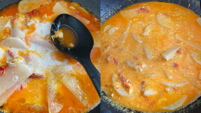 lobak putih masak lemak