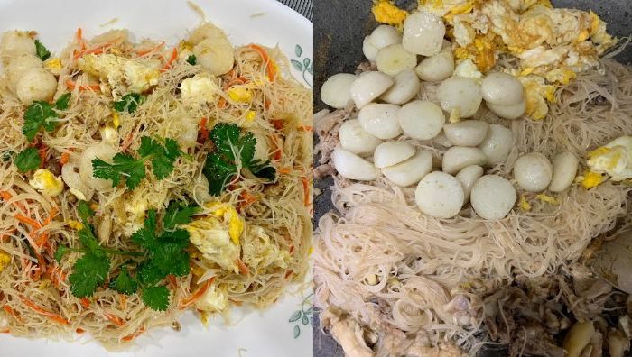 bihun goreng putih