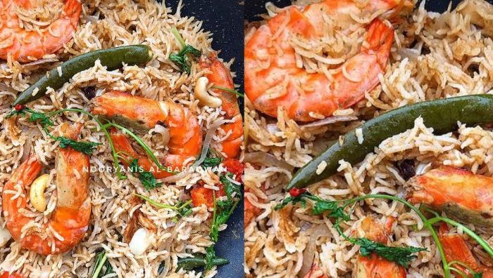 resepi nasi beriani simple