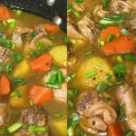 Resipi Ayam Stew Dengan Kentang & Lobak Merah, Cara Mudah Tapi Sedap Sangat!