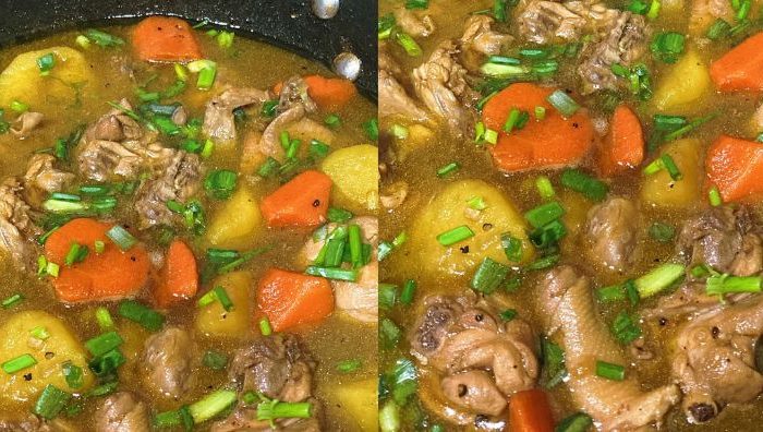 resepi stew ayam