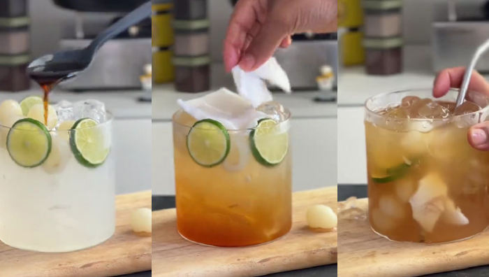 air kelapa longan