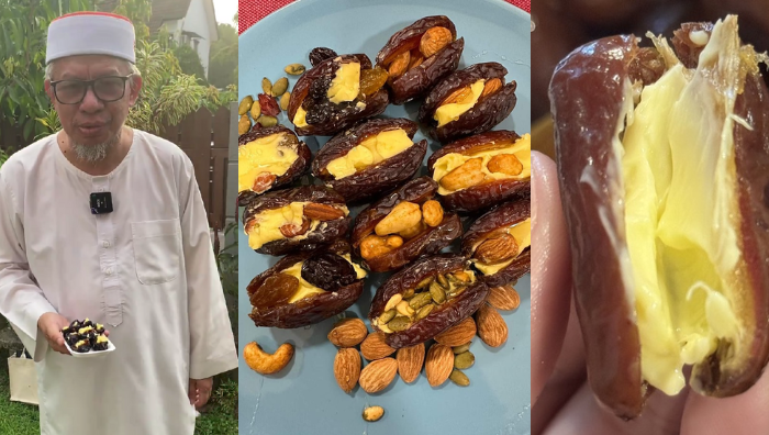 kurma campur mentega